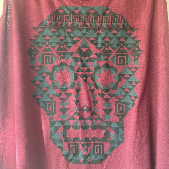 🌟3 for 20🌟 Skull Tank Top - Picture 2 of 3